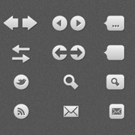 Webdesign Button Icons