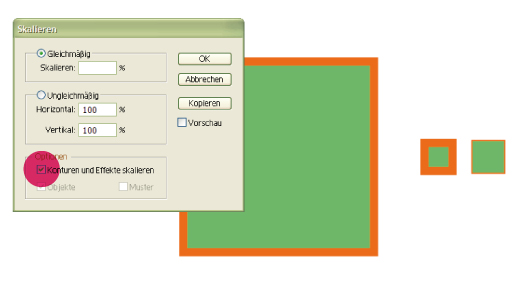 Illustrator Video Tutorial: Skalieren im Illustrator 