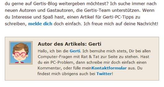 WordPress Tipp: Ein Autorenfeld einfügen