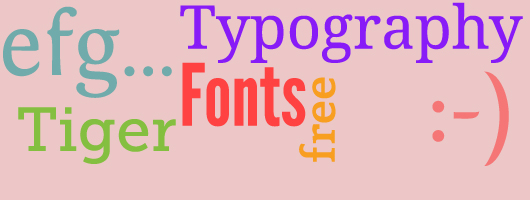 die besten Free Fonts für Webdesigner