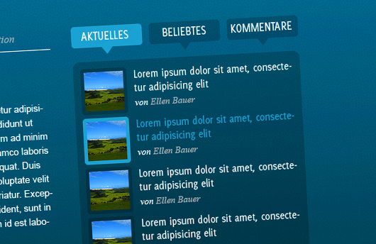 Javascript Tabs mit jQuery UI