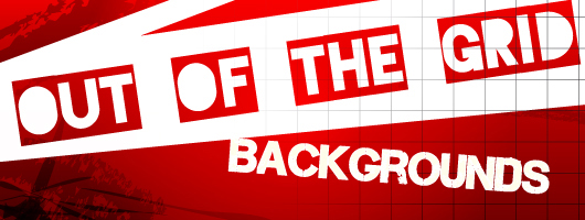 webdesign trends hintergrund ausserhalb des grids