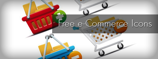 kostenlose e-Commerce Icon-Sets