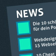 WordPress neuste Blogartikel mit Thumbnails