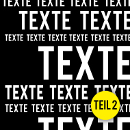 Fliesstexte gestalten