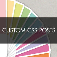 individuelle Blog-Artikel CSS Styles