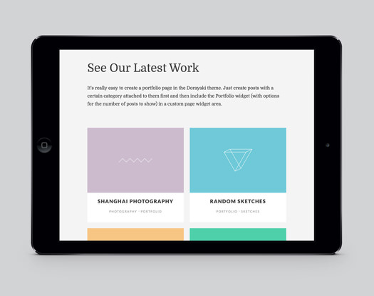 Dorayaki WordPress Business Theme