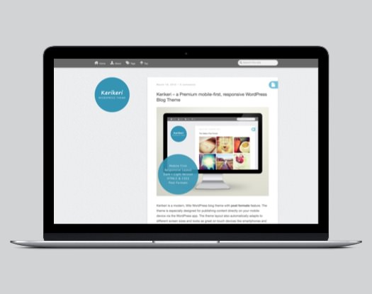 Kerikeri WordPress Blog Theme