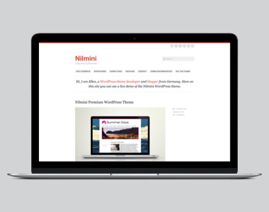 Nilmini WordPress Blog Theme