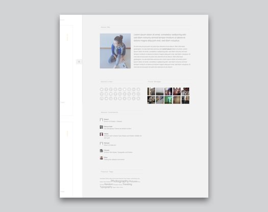 Oita WordPress Blog Theme