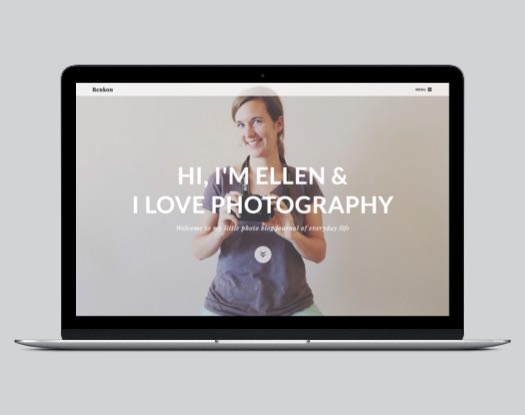 Renkon WordPress Photography Theme