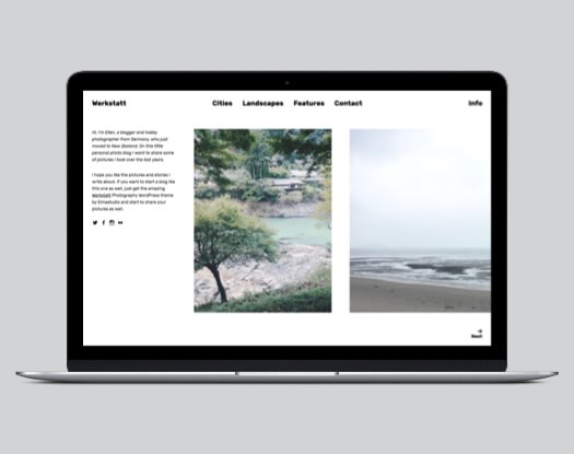Werkstatt WordPress Photography Theme