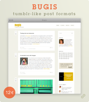 Bugis WordPress Theme