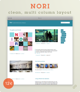 Nori Premium WordPress Theme