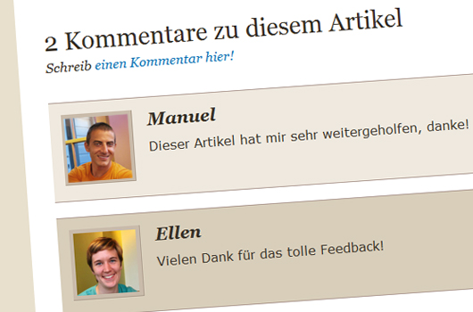 WordPress Tipps: Kommentar des Artikelautors hervorheben