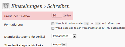 WordPress Tipp Post Editor Buttons