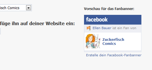 Facebook Widgets für deinen Blog