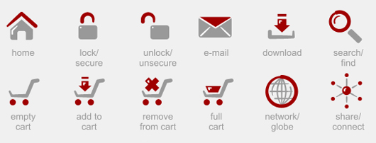 kostenlose e-Commerce Icon-Sets