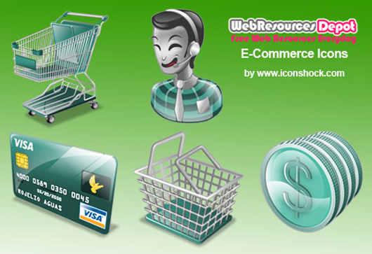 kostenlose e-Commerce Icon-Sets