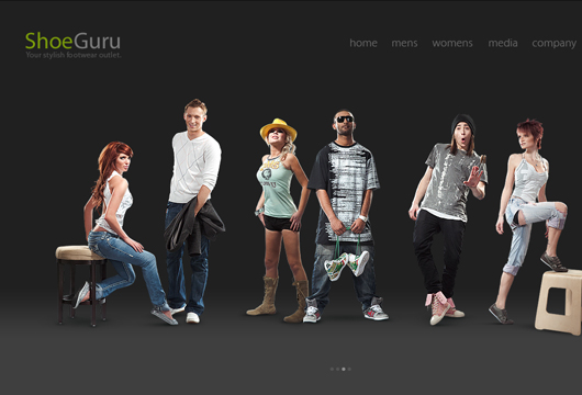 Webdesign Inspiration Online Shops