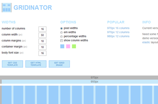 CSS Grid-Systeme und Grid-Generatoren