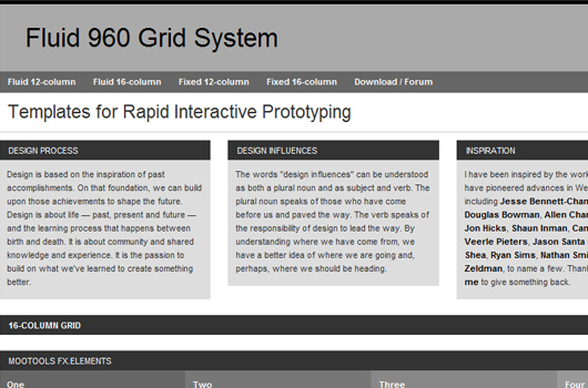 CSS Grid-Systeme und Grid-Generatoren