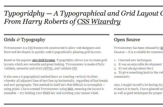 CSS Grid-Systeme und Grid-Generatoren