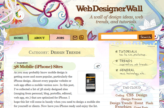 Webdesign Trends und Inspirationen