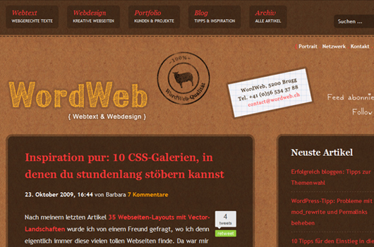 Webdesign Trends und Inspirationen