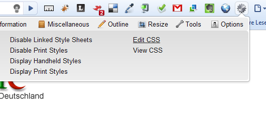 Google Chrome Extensions für Webdesigner und Programmierer