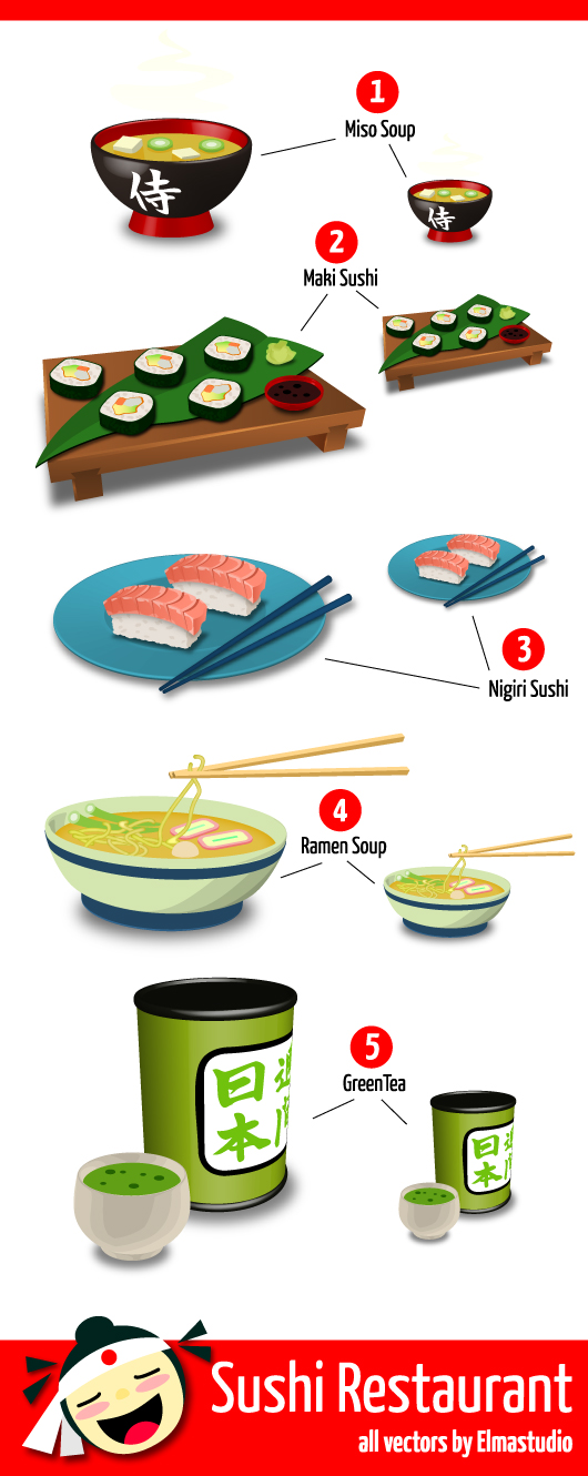 kostenlose Sushi-Icons