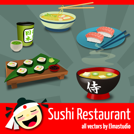 kostenlose Sushi-Icons