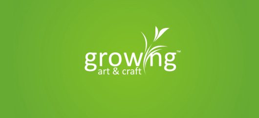 Logos von der Natur inspiriert