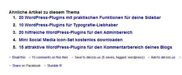 RSS-Feed mit Feedburner