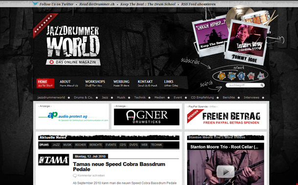 kreative, deutschsprachige WordPress Webseiten