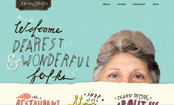 kreative Webdesign Header