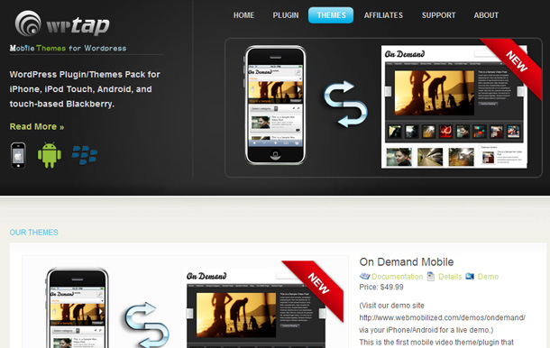 Tools fuer mobile WordPress Webseiten