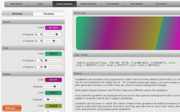 praktische CSS3 Online-Tools