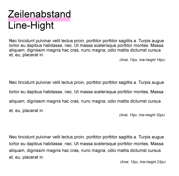 Typografie Tipps fuer Webdesigner Teil 2