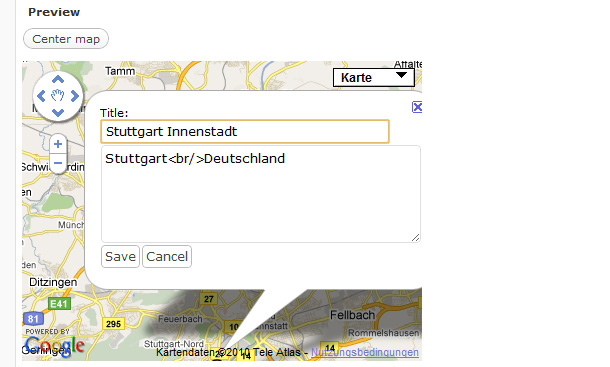 Google Maps auf Webseite einbinden