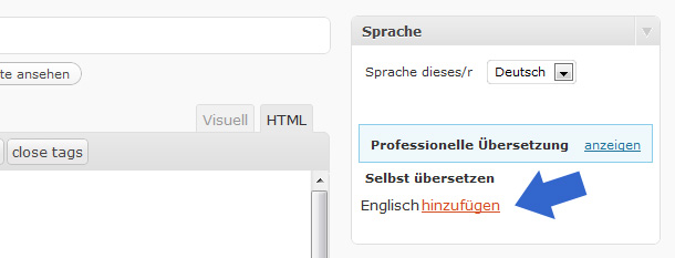 mehrsprachige WordPress-Webseiten mit WPML