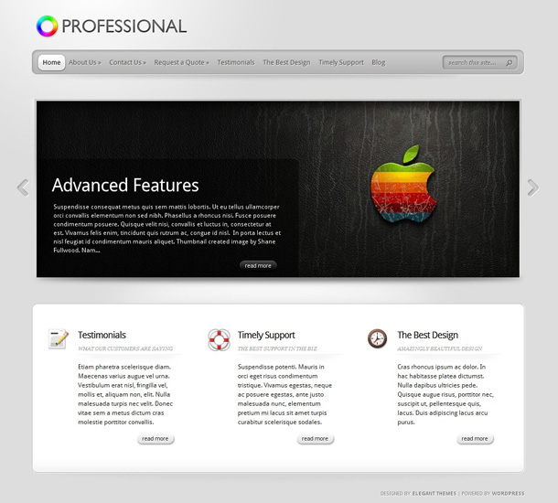 WordPress Themes als CMS