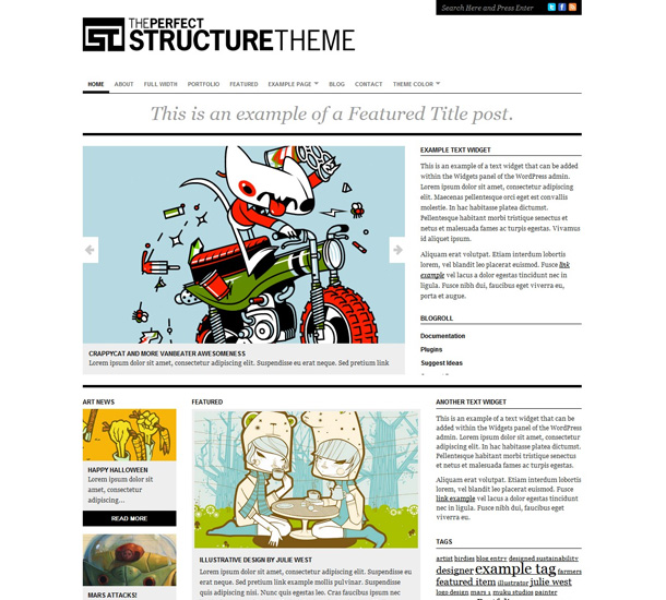 WordPress Themes private Blogs