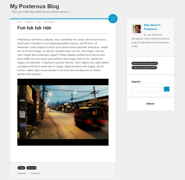 Posterous Themes