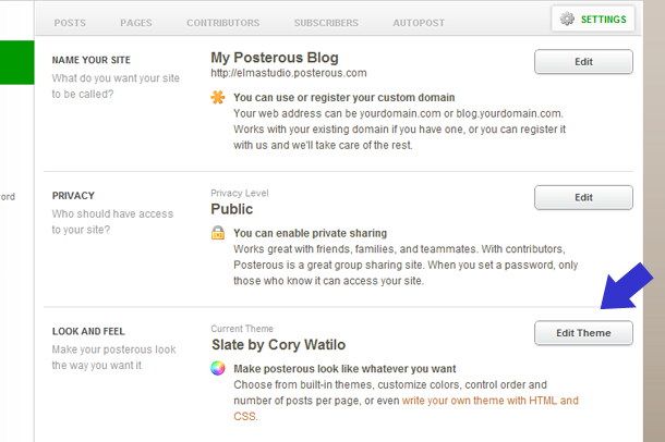 Posterous Themes