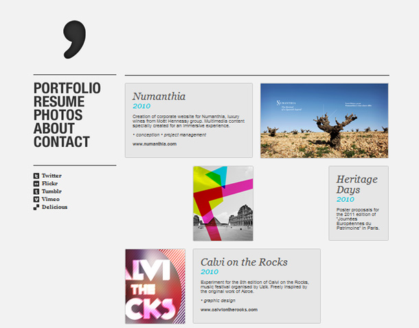 Webdesign Inspiration Portfolios