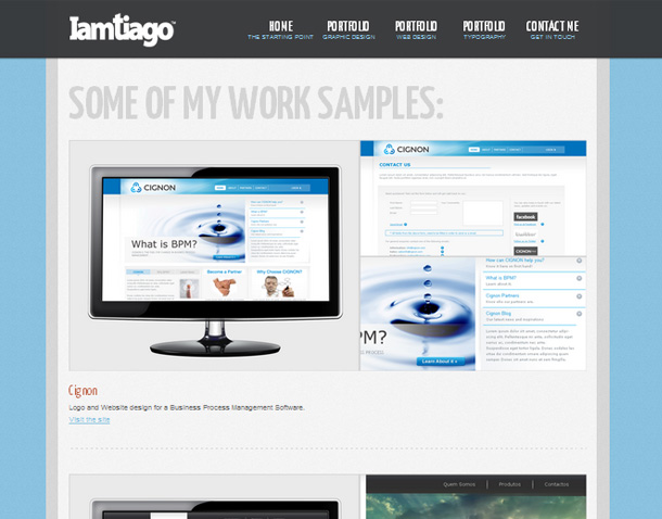 Webdesign Inspiration Portfolios