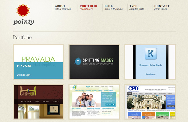 Webdesign Inspiration Portfolios