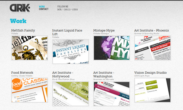 Webdesign Inspiration Portfolios