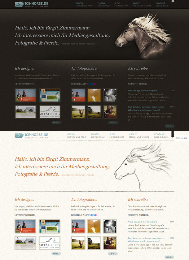 Webdesign Inspiration Theme Switcher